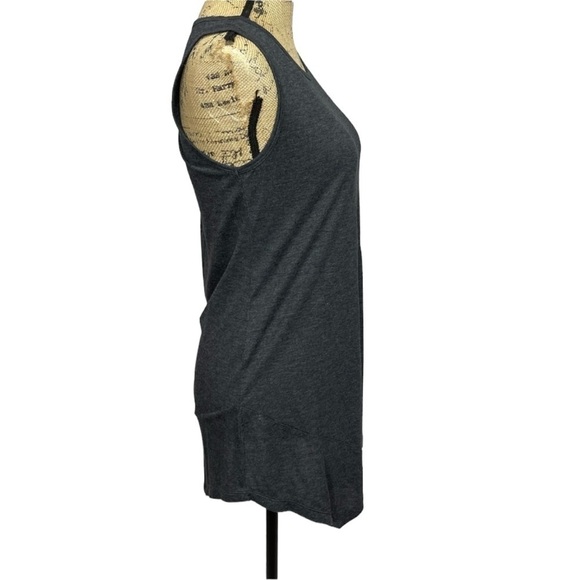 CABI Asymmetrical Grey Soft Tunic Tank Top - Picture 5 of 10
